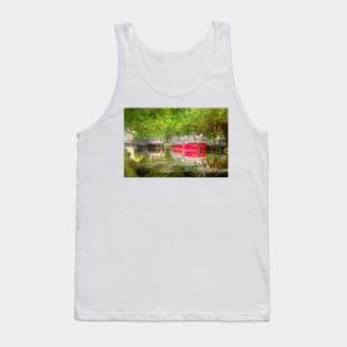 Longboats on the Grand Canal, Dublin, Ireland Tank Top